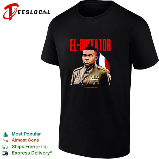Kylian Mbappe x El Dictator military France shirt