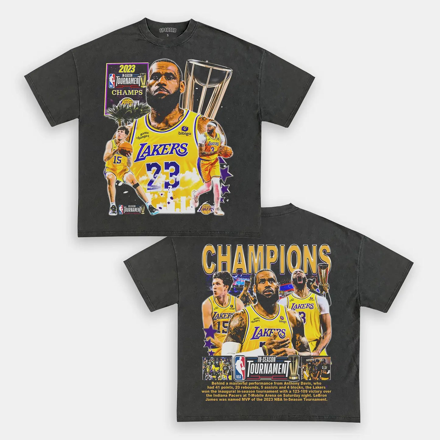 LAKERS IST CHAMPS TEE - [DS] Style001