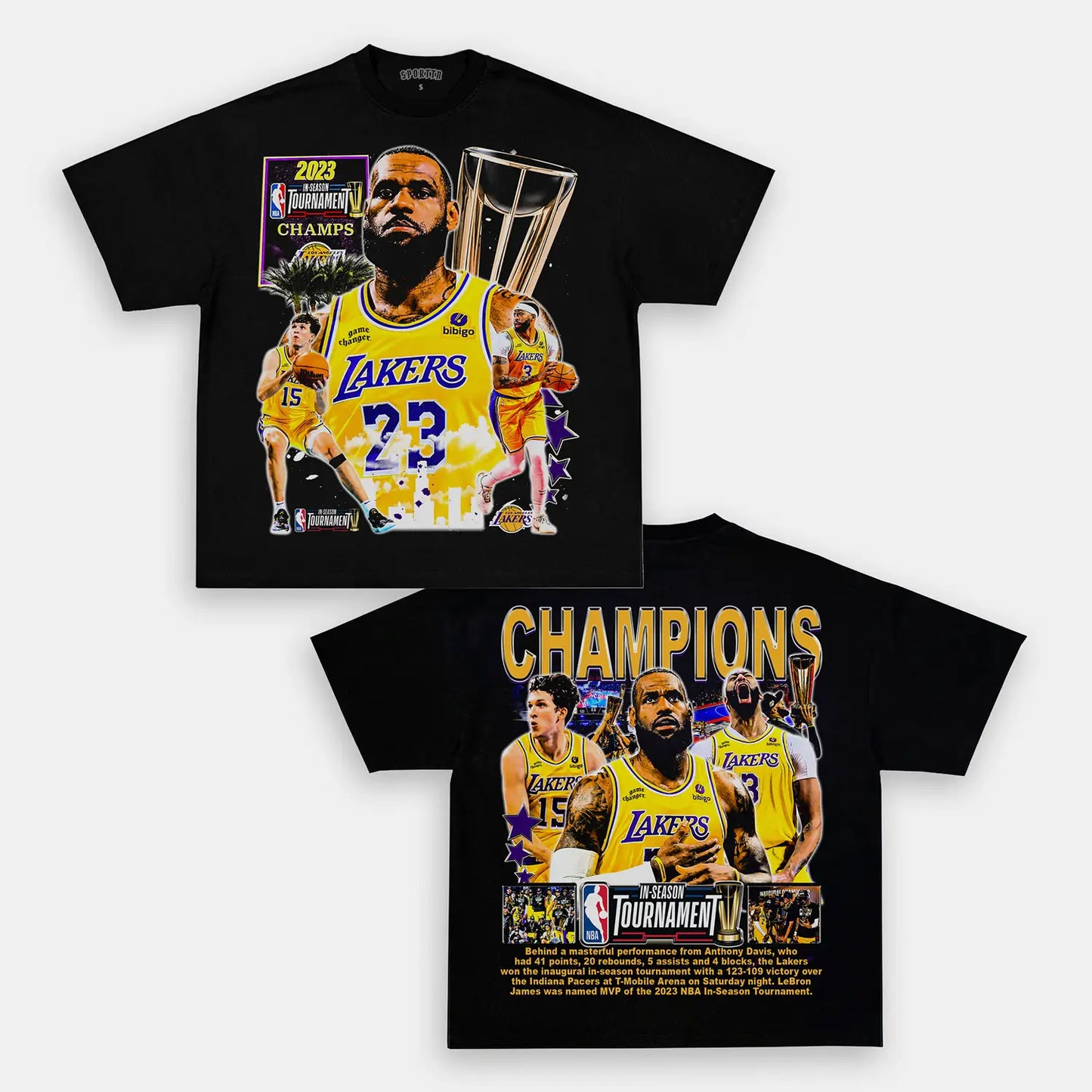 LAKERS IST CHAMPS TEE - [DS] Style001