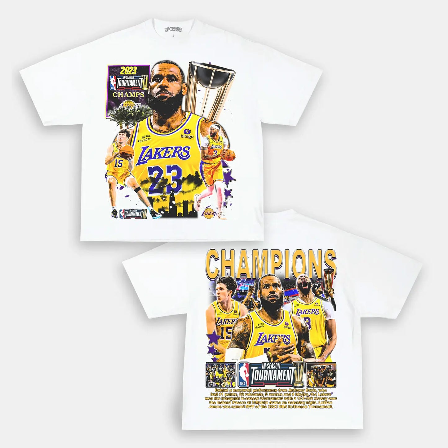 LAKERS IST CHAMPS TEE - [DS] Style001