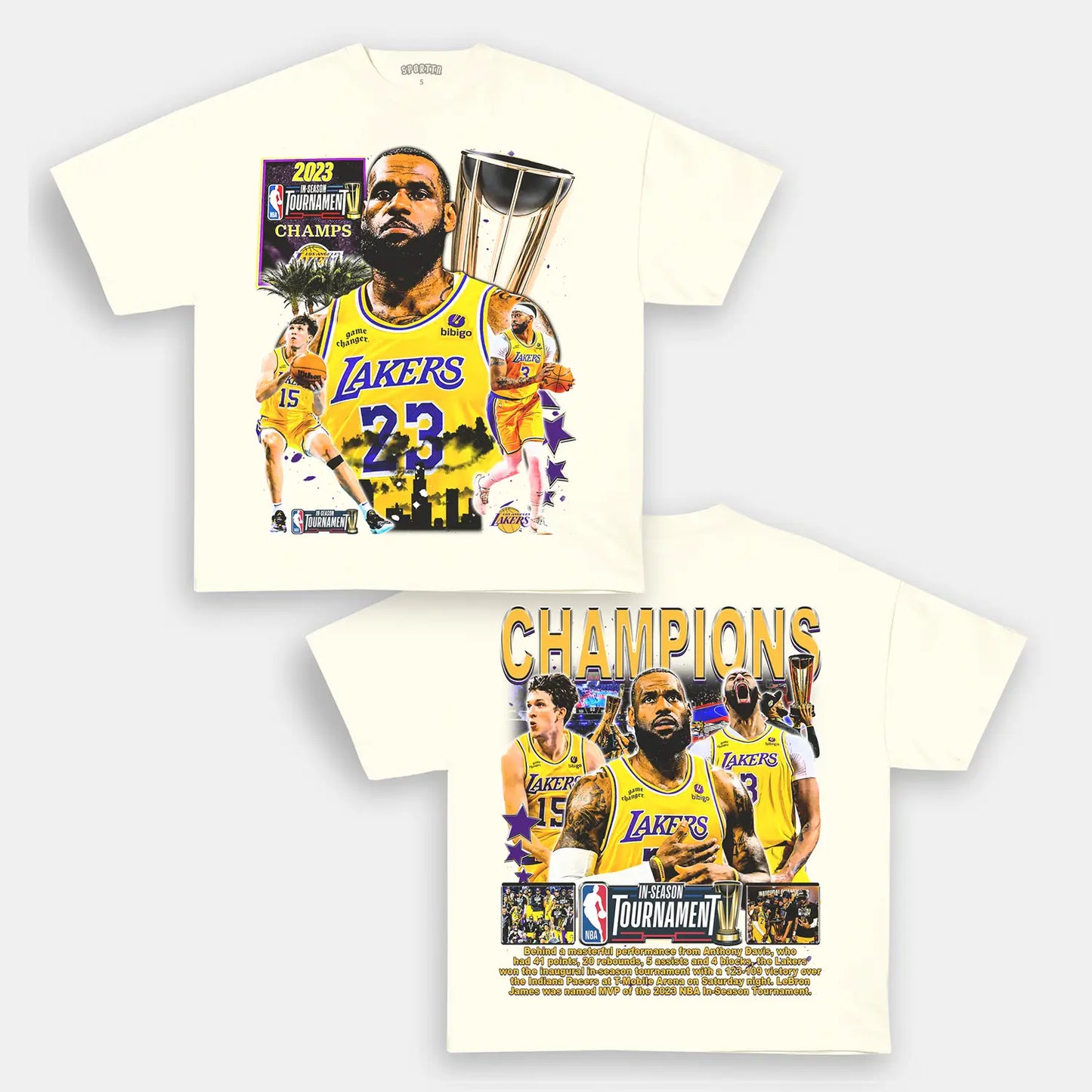 LAKERS IST CHAMPS TEE - [DS] Style001