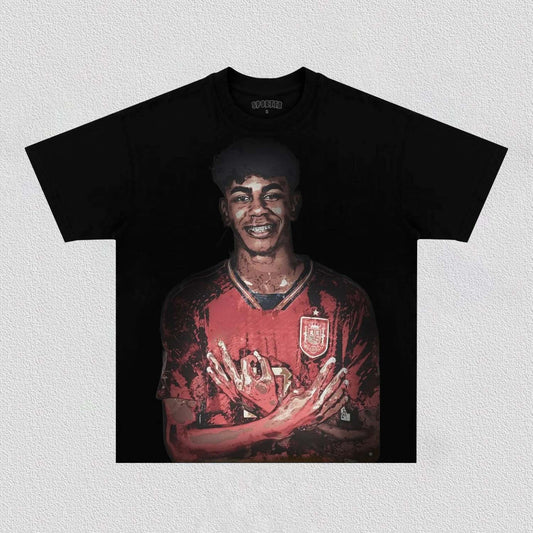 LAMINE YAMAL COTTON T-SHIRT Style002 - clothing by TeeHivey.com (Image 1)