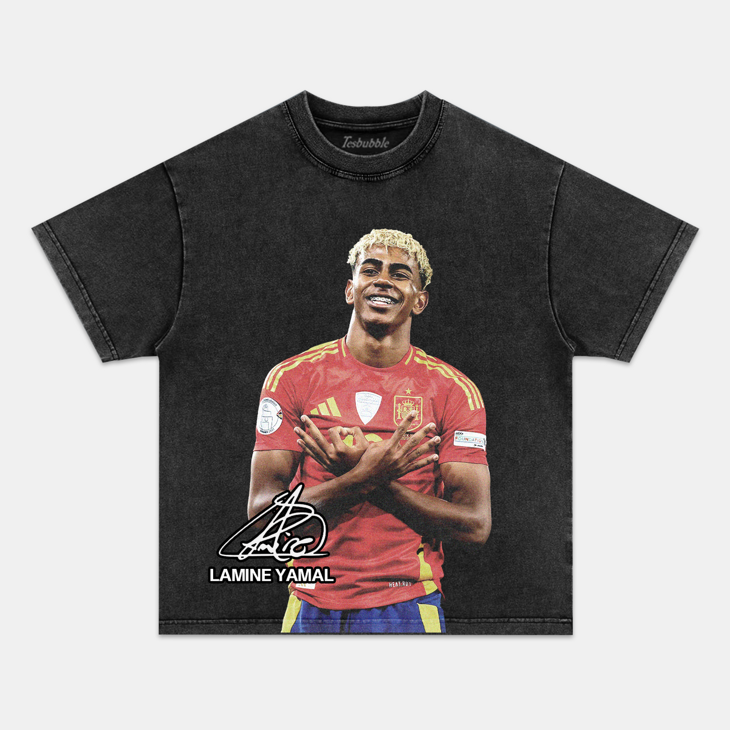 LAMINE YAMAL TEE Style006 - clothing by TeeHivey.com (Image 2)