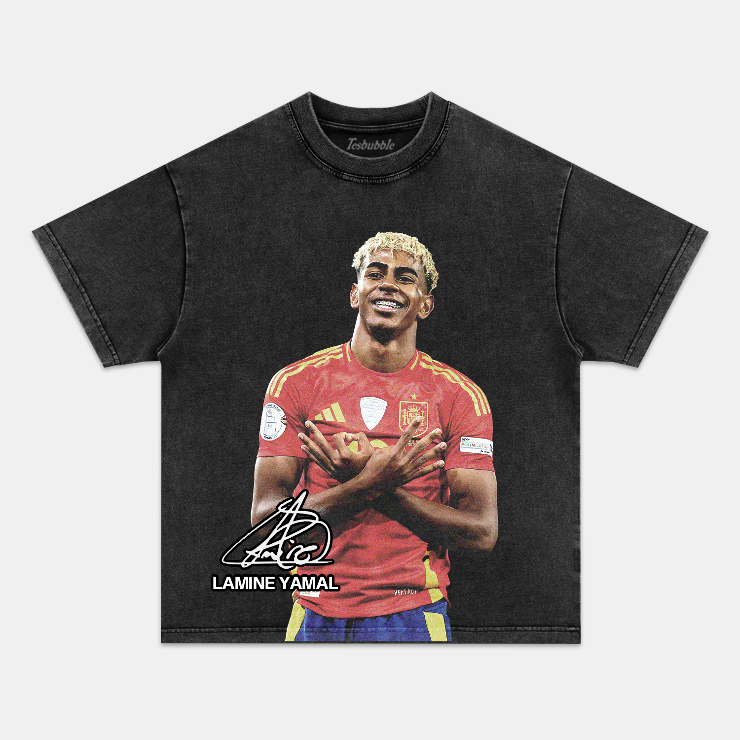 LAMINE YAMAL TEE Style006 - clothing by TeeHivey.com (Image 2)