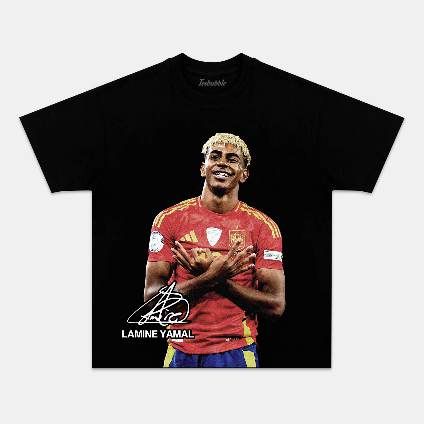 LAMINE YAMAL TEE Style006 - clothing by TeeHivey.com (Image 1)