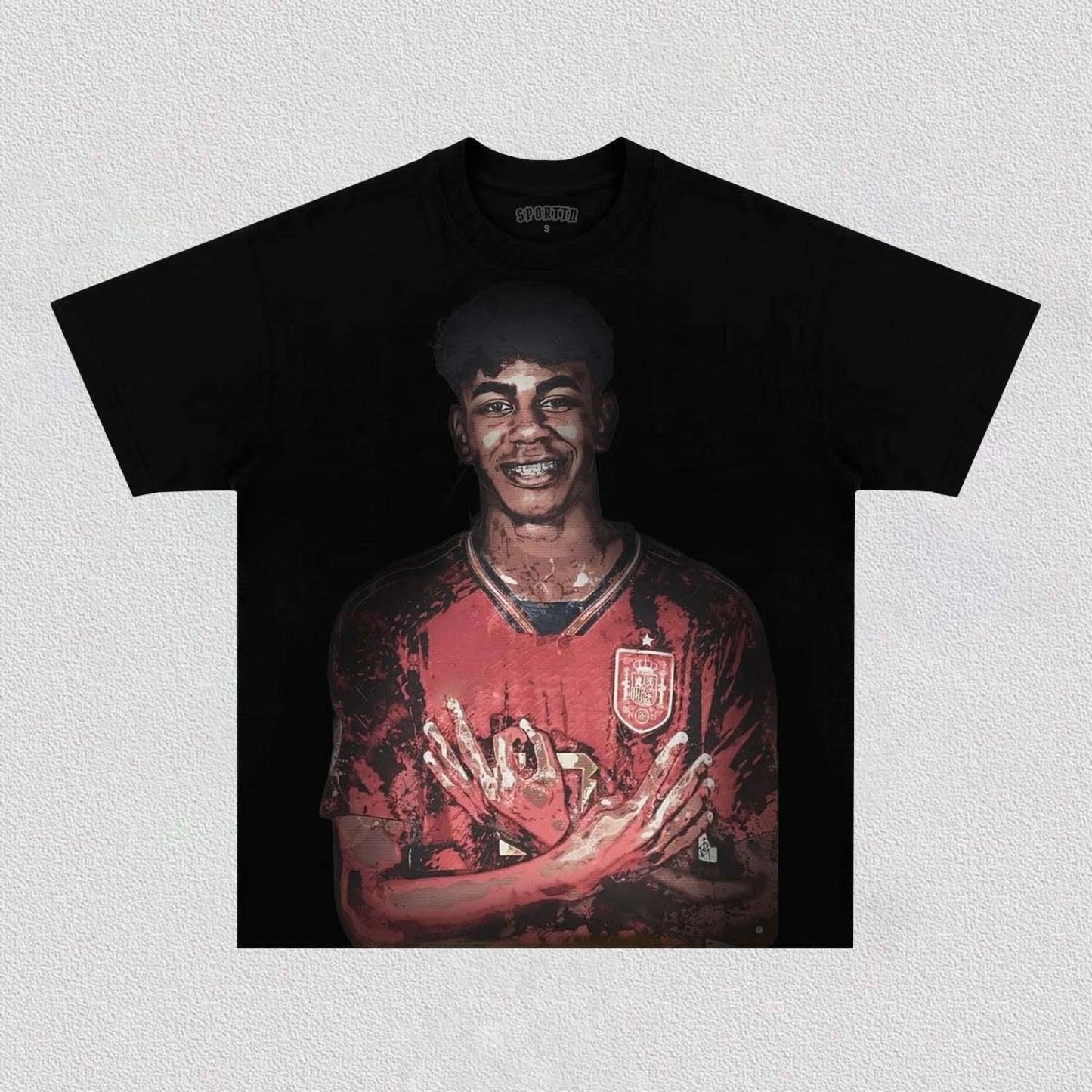 LAMINE YAMAL COTTON T-SHIRT Style002 - clothing by TeeHivey.com (Image 3)