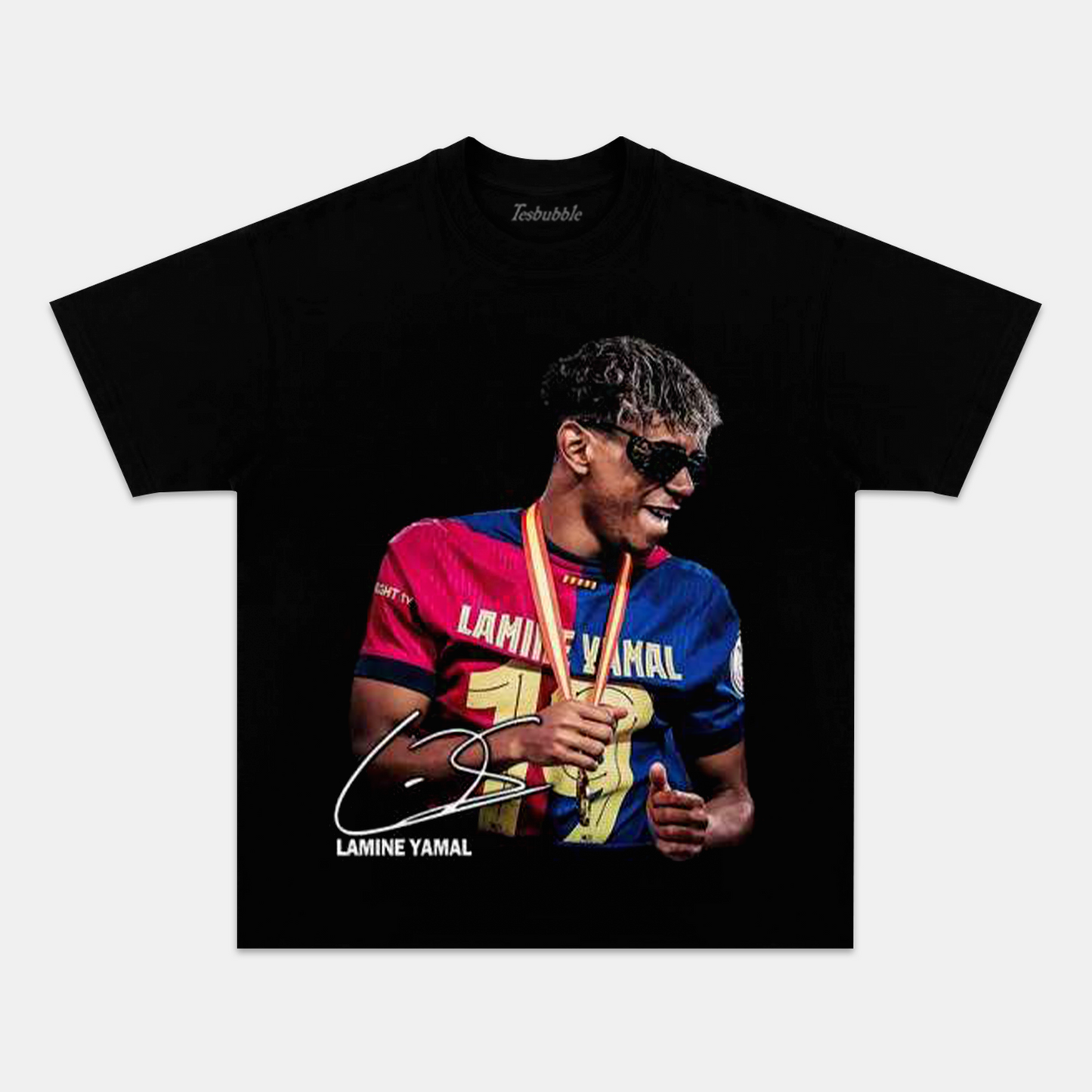 LAMINE YAMAL TEE Style005 - clothing by TeeHivey.com (Image 3)
