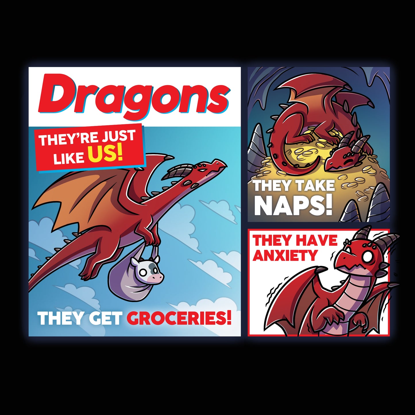 Dragons: They're Just Like Us!