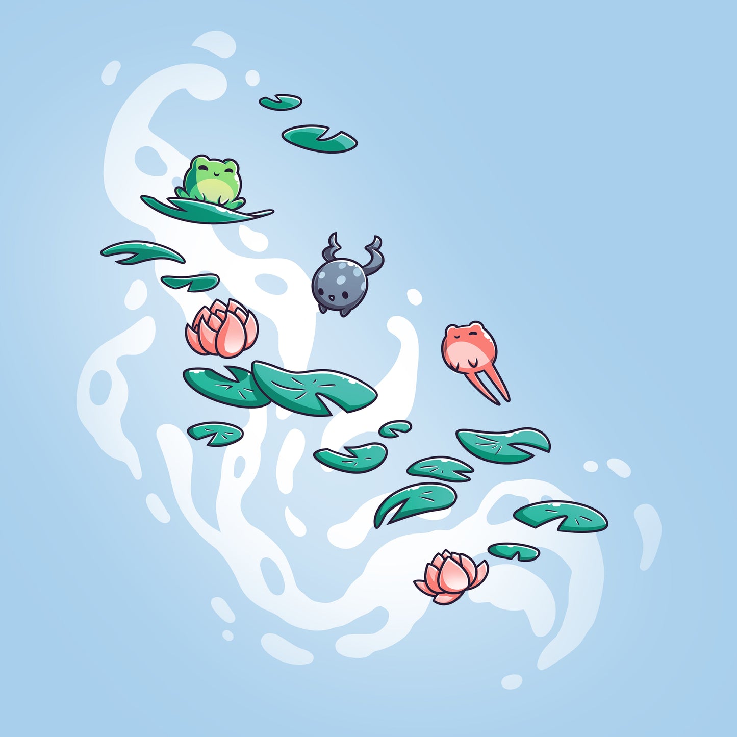 Leaping Lily Pads