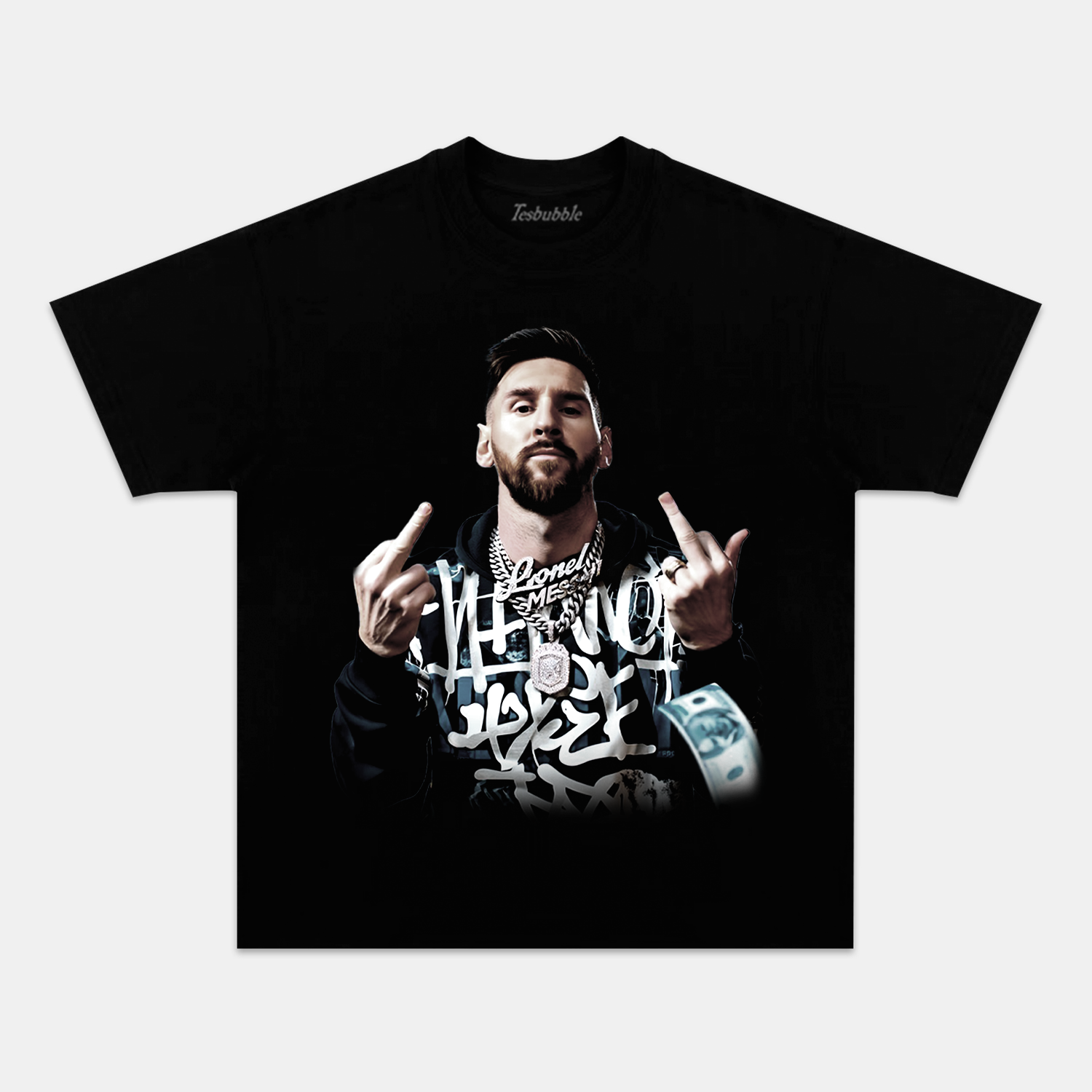 LEO MESSI TEE Style001 - clothing by TeeHivey.com (Image 1)
