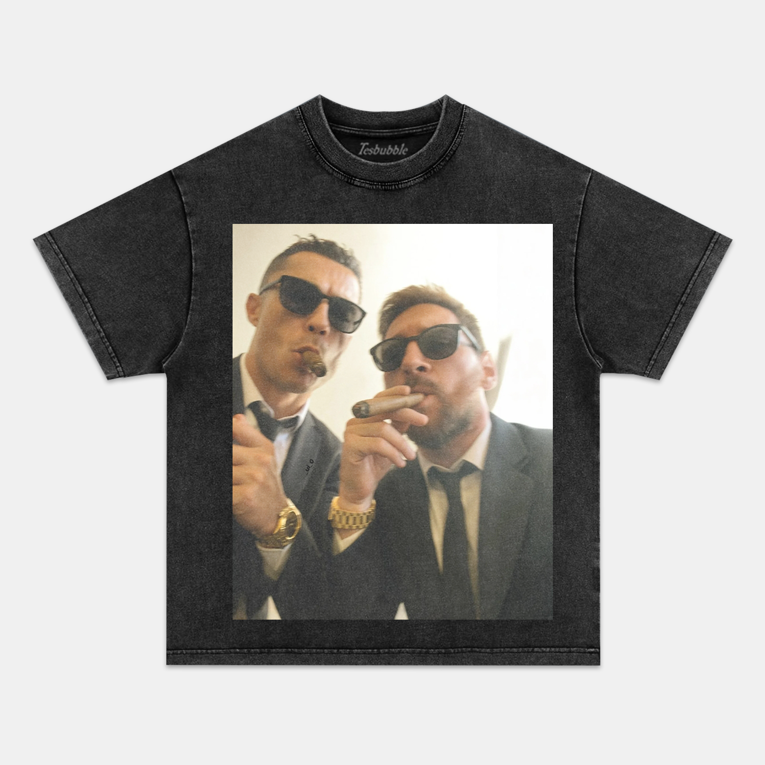 LEO MESSI &CRISTIANO RONALDO 2.0 TEE - clothing by TeeHivey.com (Image 2)