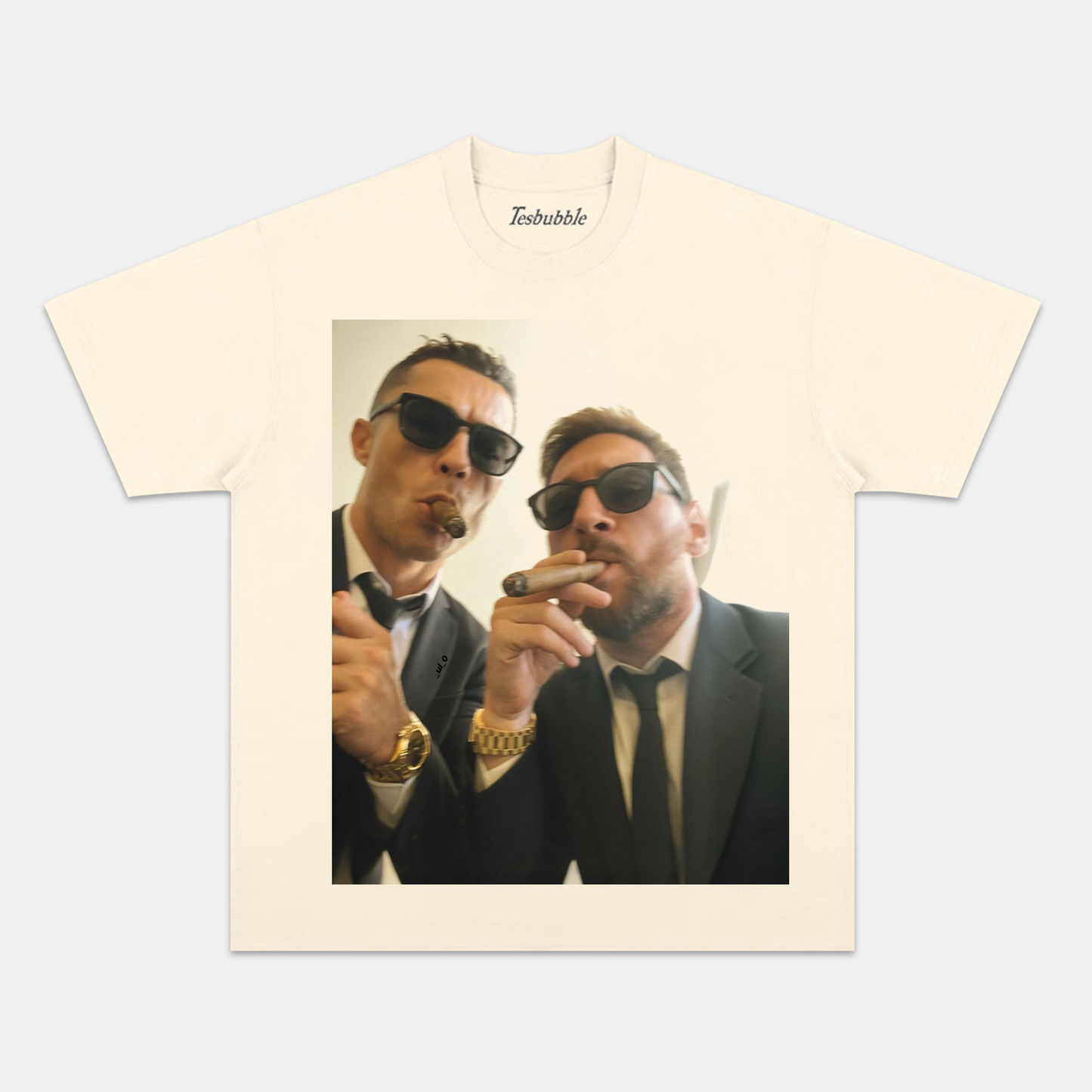 LEO MESSI &CRISTIANO RONALDO 2.0 TEE - clothing by TeeHivey.com (Image 4)
