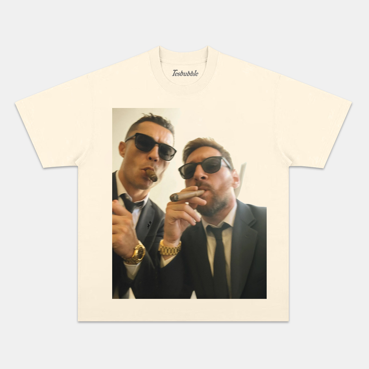 LEO MESSI &CRISTIANO RONALDO 2.0 TEE - clothing by TeeHivey.com (Image 4)