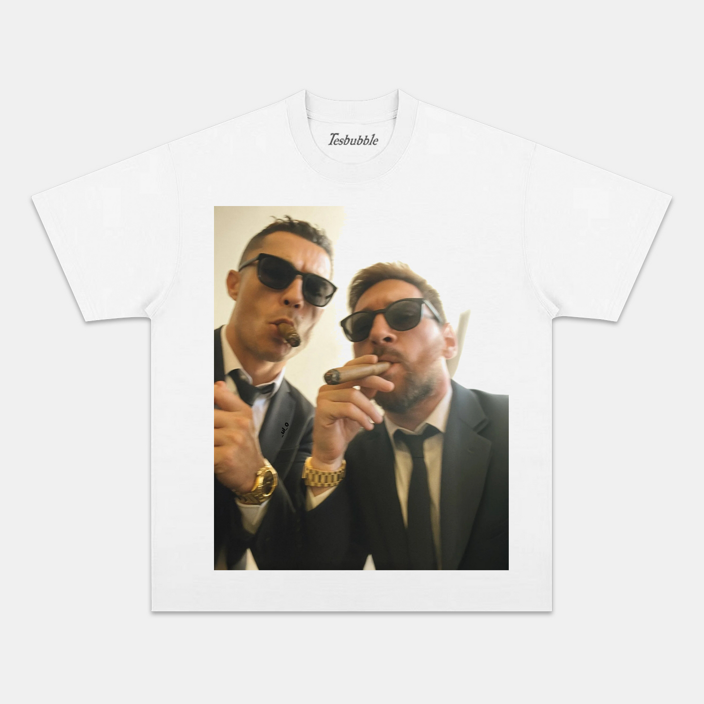 LEO MESSI &CRISTIANO RONALDO 2.0 TEE - clothing by TeeHivey.com (Image 3)