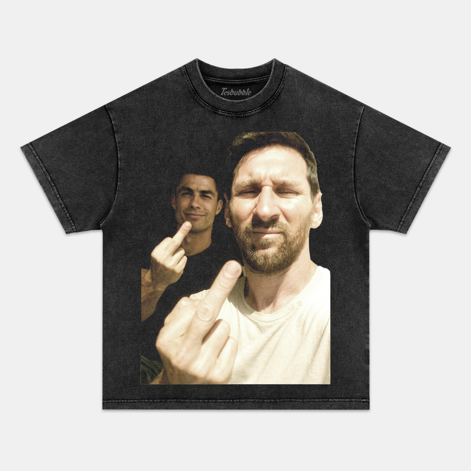 LEO MESSI &CRISTIANO RONALDO TEE - clothing by TeeHivey.com (Image 4)