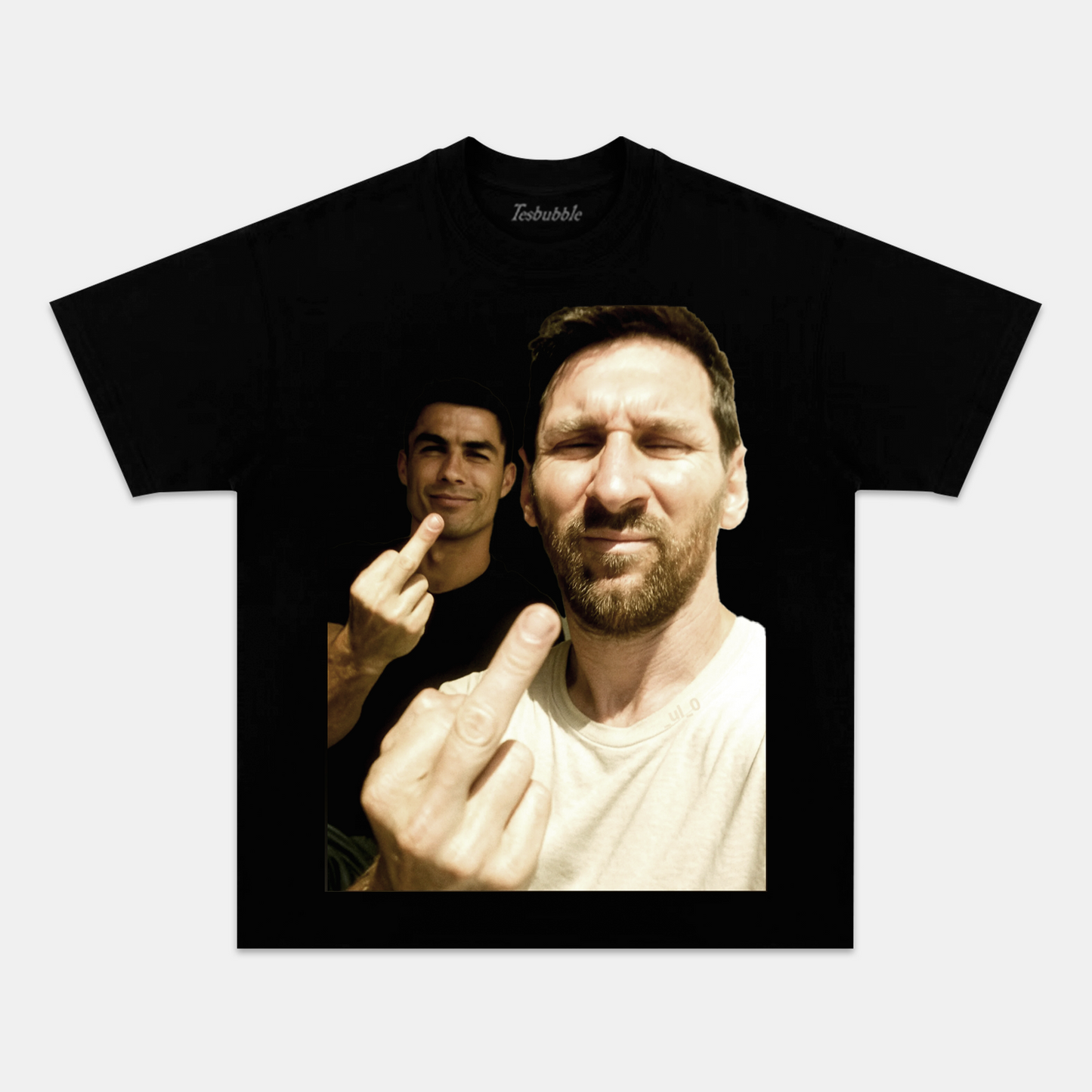 LEO MESSI &CRISTIANO RONALDO TEE - clothing by TeeHivey.com (Image 1)