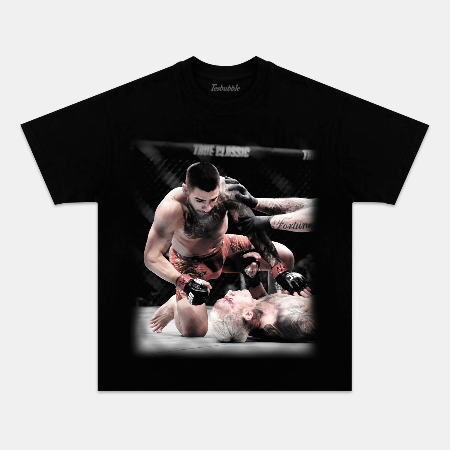 ILIA TOPURIA & CHARLES OLIVEIRA 2.0 TEE - clothing by TeeHivey.com (Image 5)