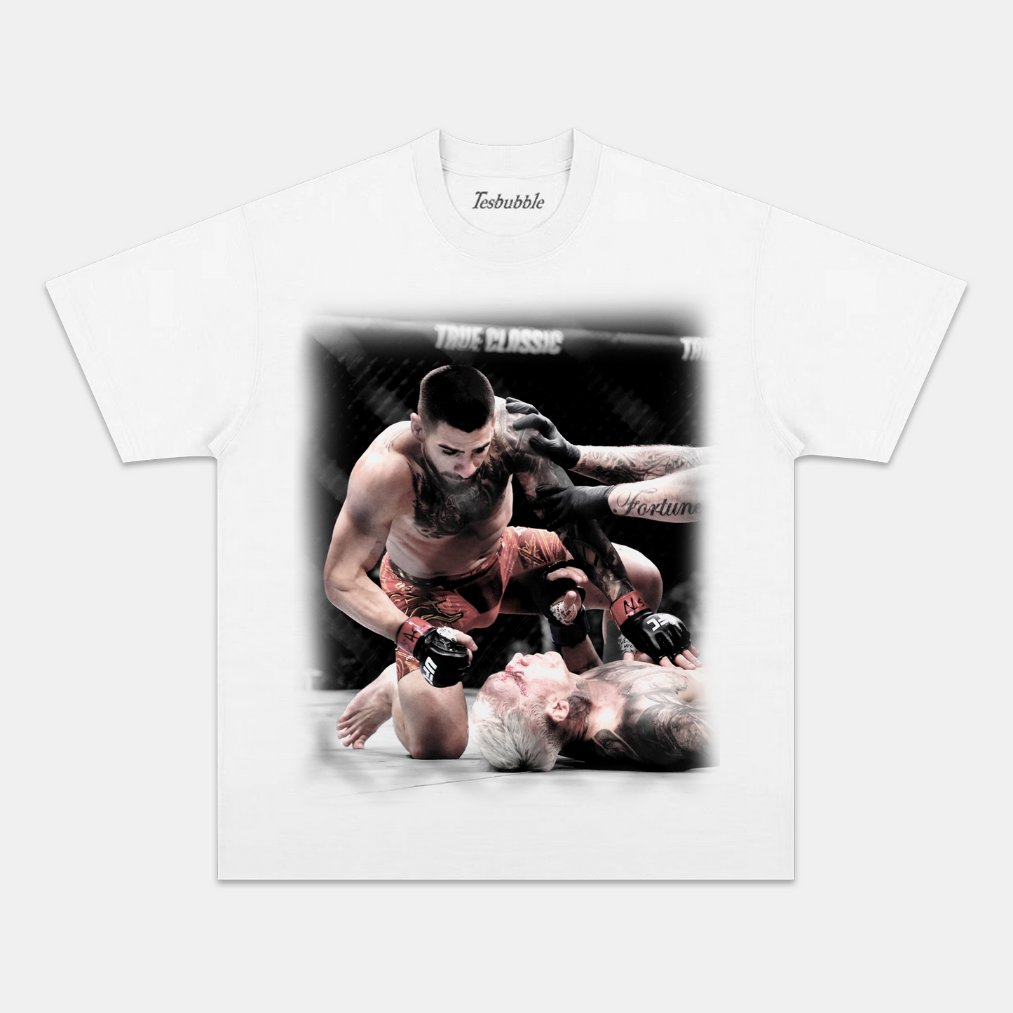 ILIA TOPURIA & CHARLES OLIVEIRA 2.0 TEE - clothing by TeeHivey.com (Image 3)