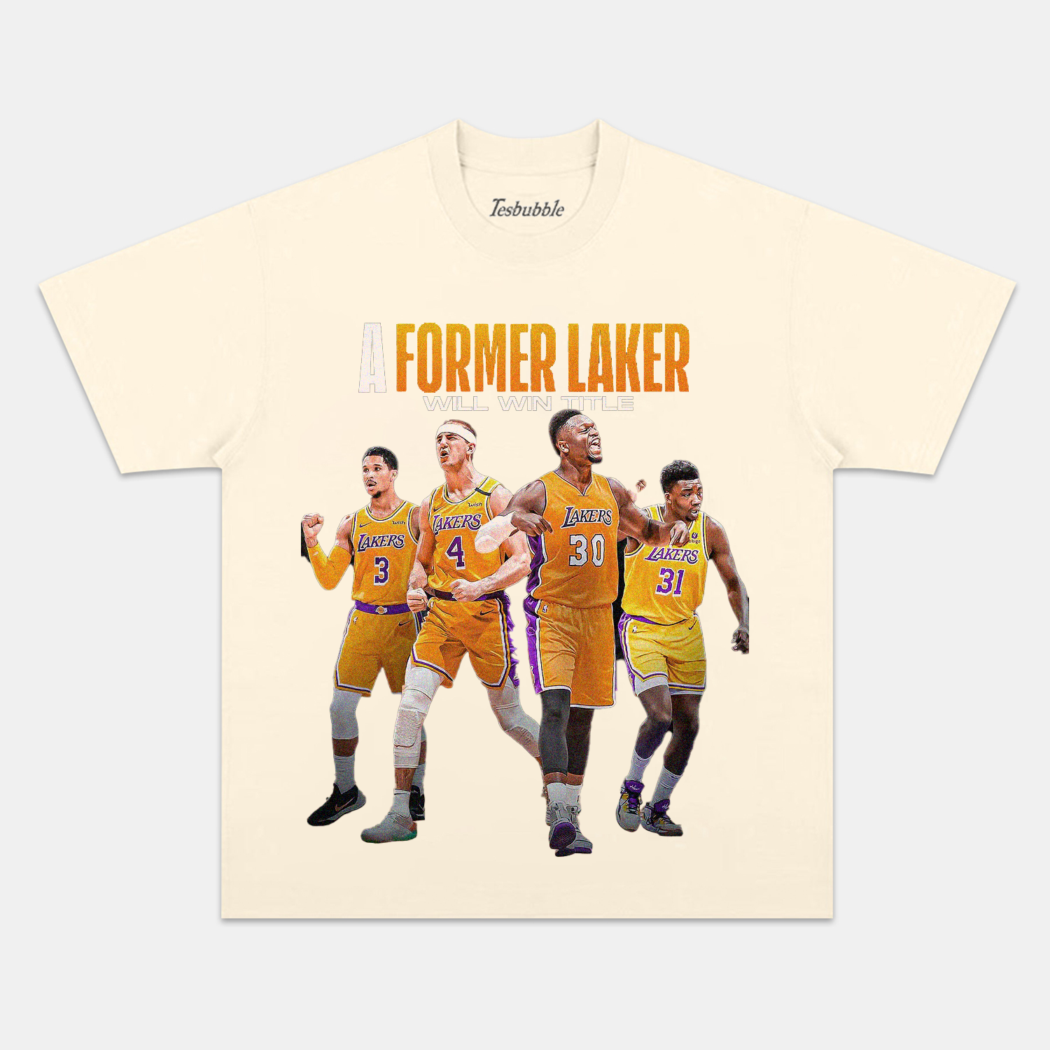 LOS ANGELES LAKERS TEE - clothing by TeeHivey.com (Image 4)