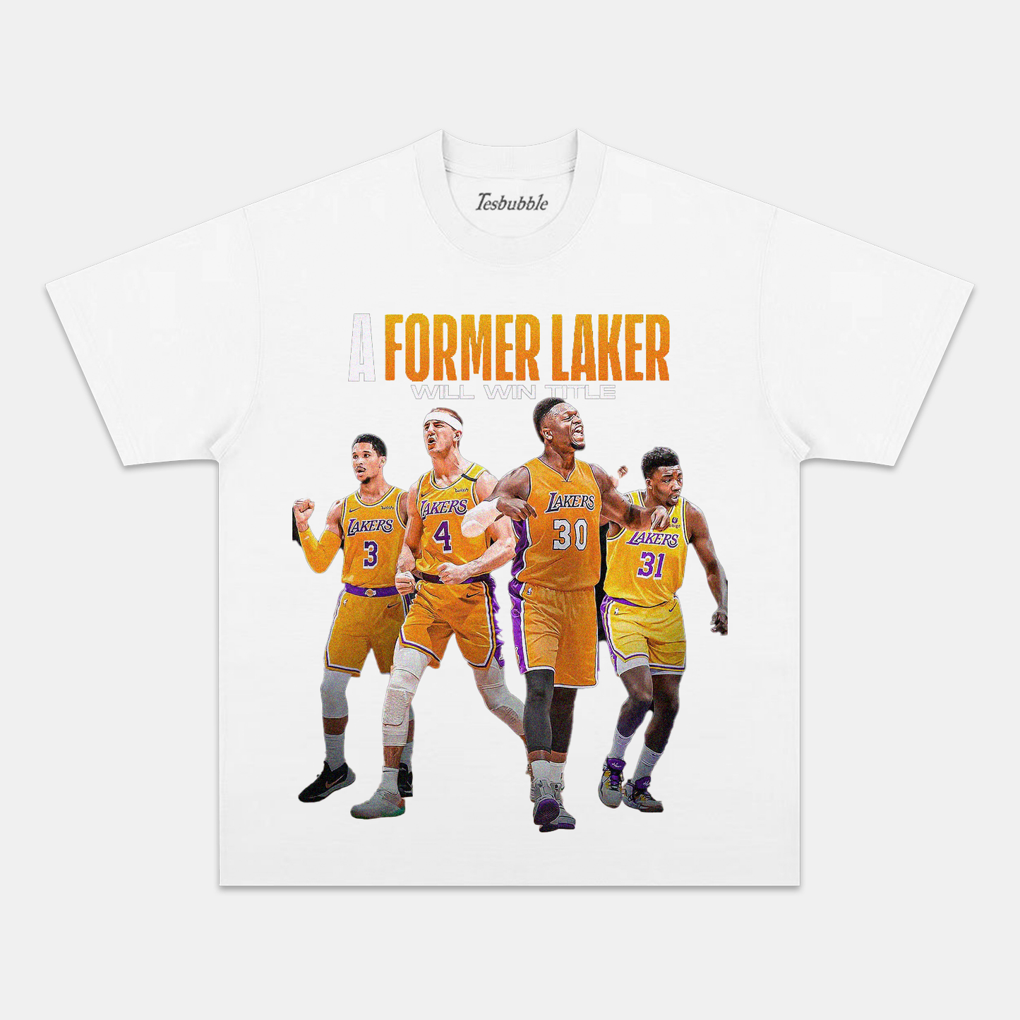 LOS ANGELES LAKERS TEE - clothing by TeeHivey.com (Image 3)