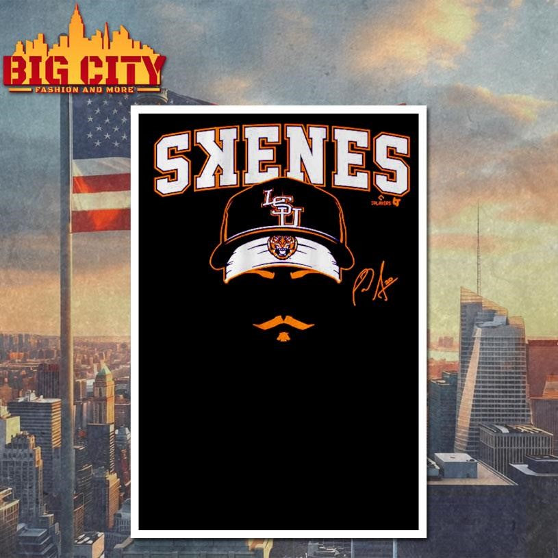 LSU Baseball Paul Skenes Stache Pro Shirt