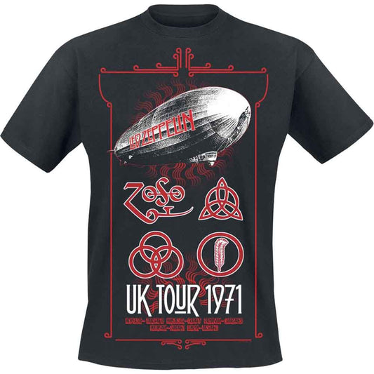 LED ZEPPELIN ( UK TOUR '71 ) T-SHIRT