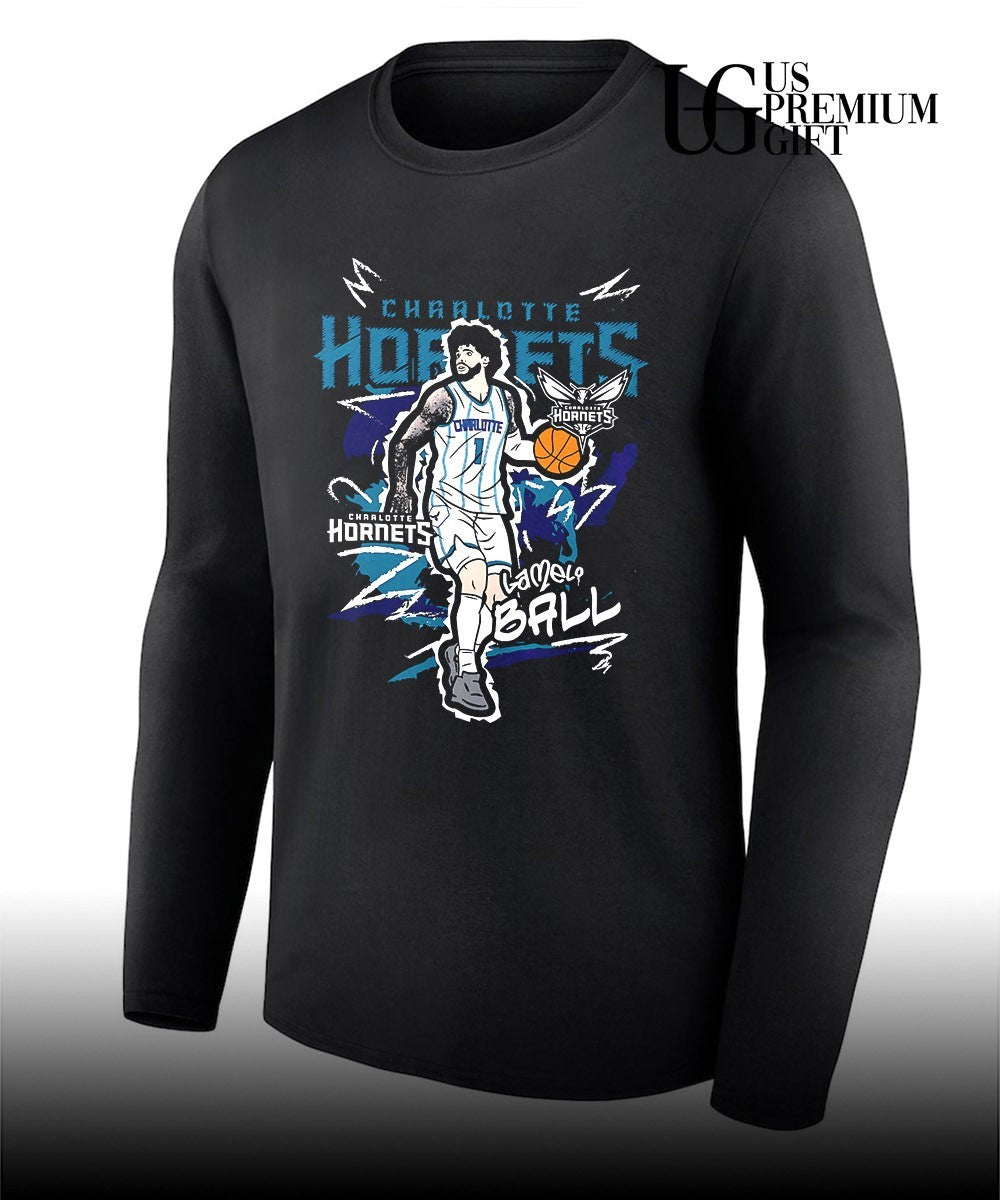 LaMelo Ball Charlotte Hornets NBA Chalked Up player 2026 shirt