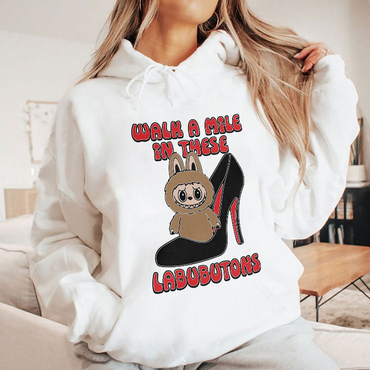 Labubu Walk A Mile In These Labubutons T Shirt