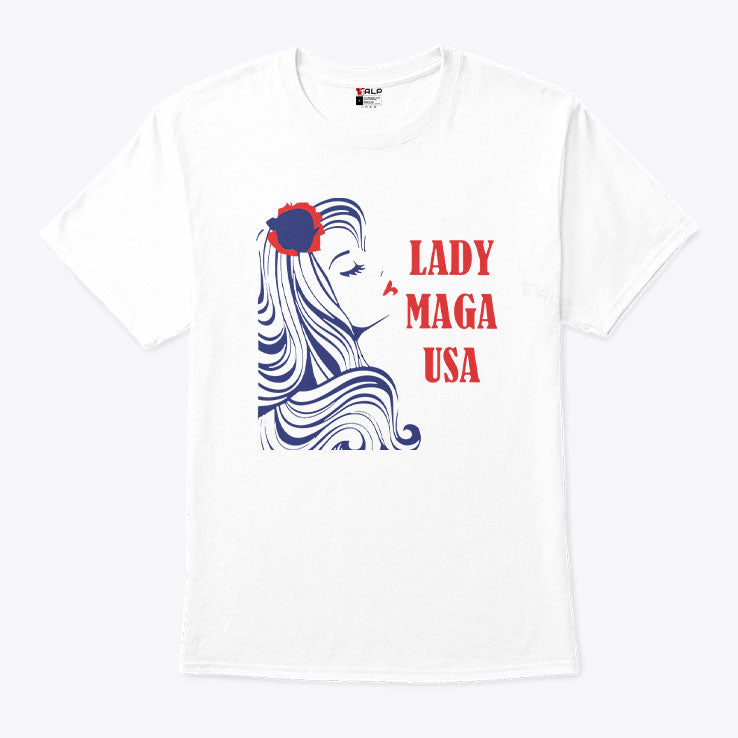 Lady MAGA USA T Shirt