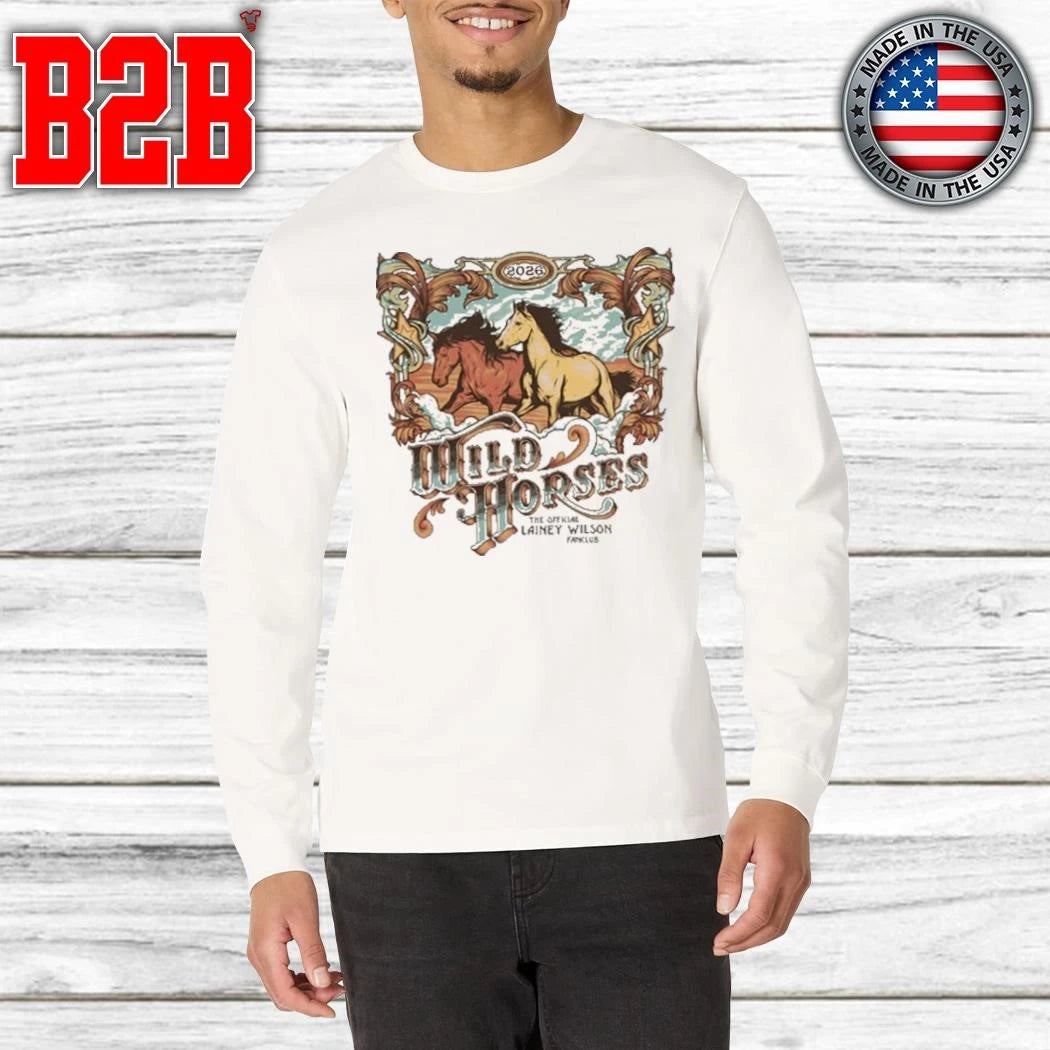 Lainey Wilson Wild Horses Fan Club Shirt