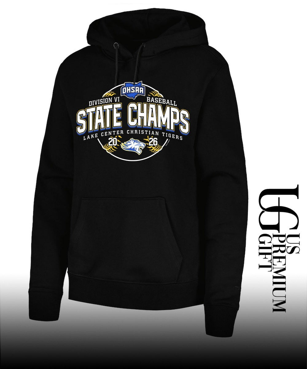 Lake Center Christian Tigers OHSAA Baseball D6 State Champions 2026 shirt