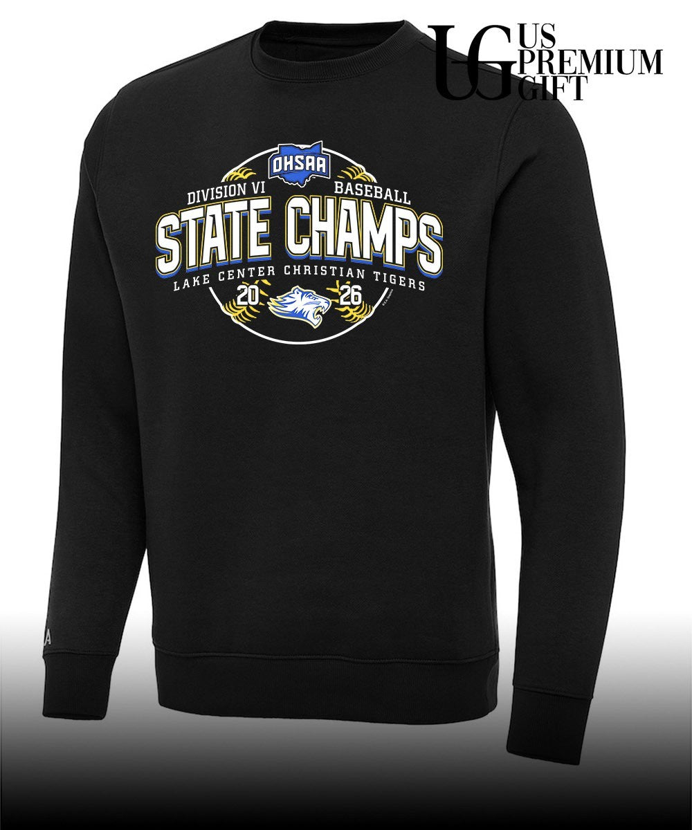 Lake Center Christian Tigers OHSAA Baseball D6 State Champions 2026 shirt