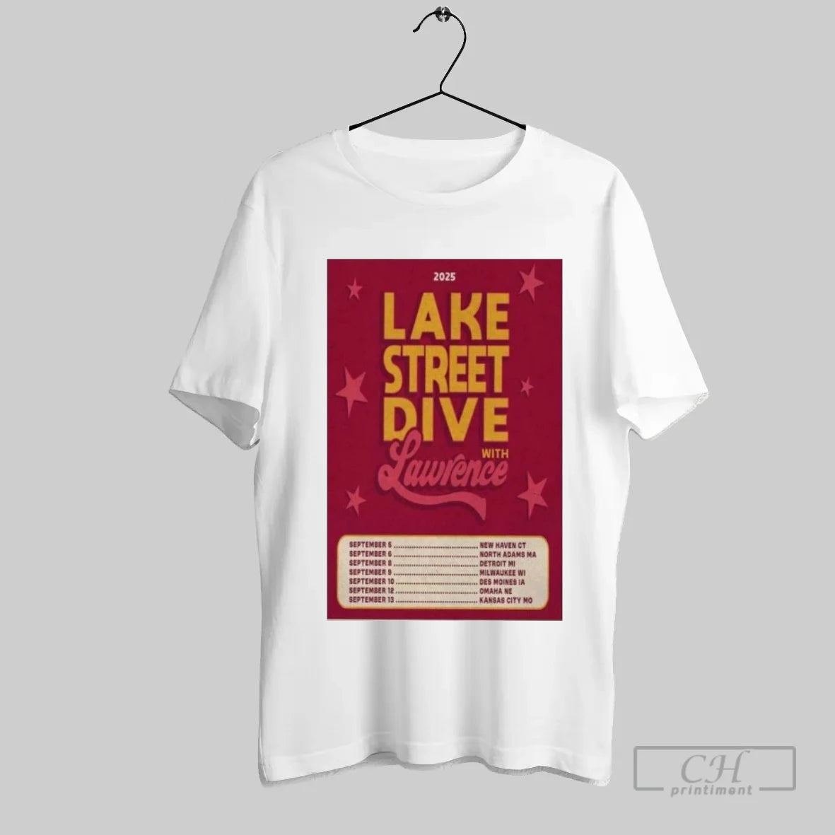 Lake Street Dive With Lawrence September 2025 - clothing by TeeHivey.com