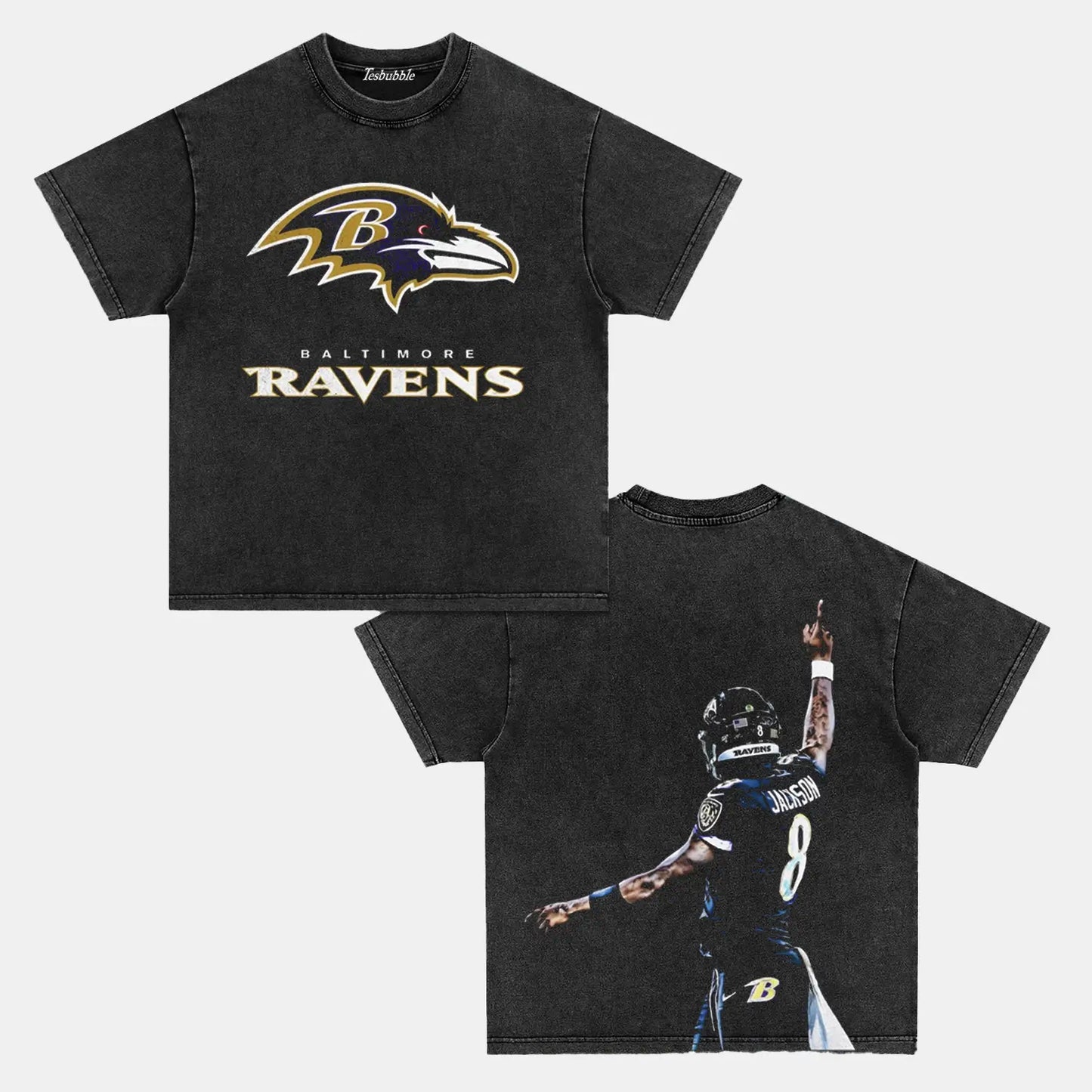 LAMAR JACKSON TEE Style001 - clothing by TeeHivey.com (Image 2)