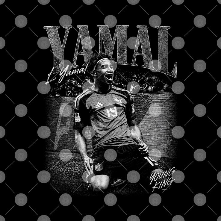 Lamine Yamal Young King T Shirt
