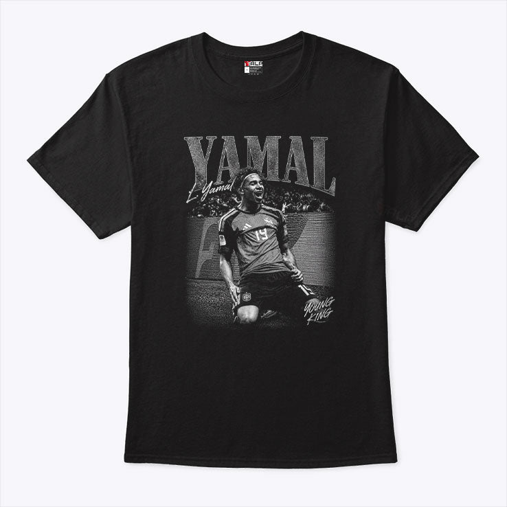 Lamine Yamal Young King T Shirt