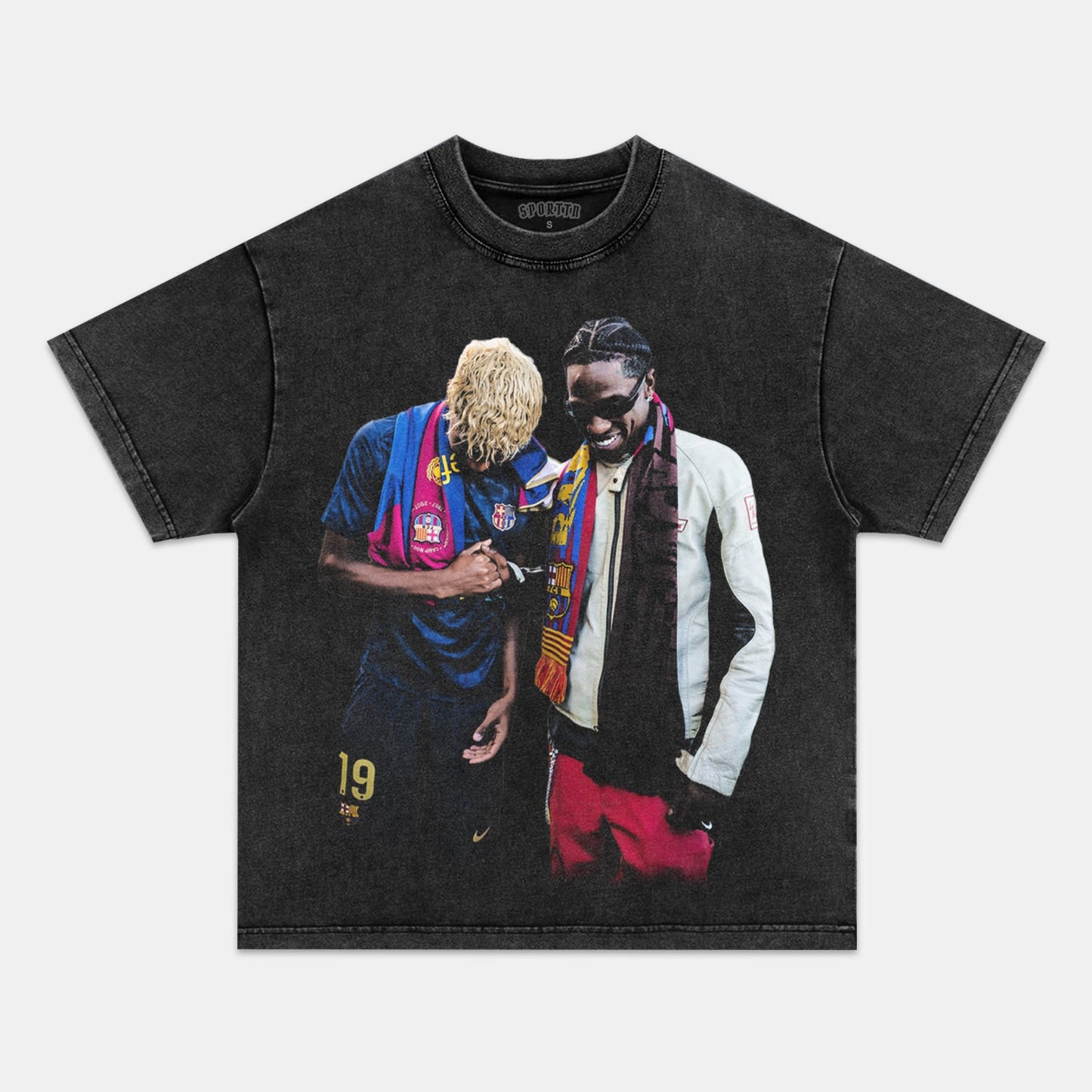 LAMINE YAMAL & TRAVIS SCORTT TEE - clothing by TeeHivey.com (Image 2)