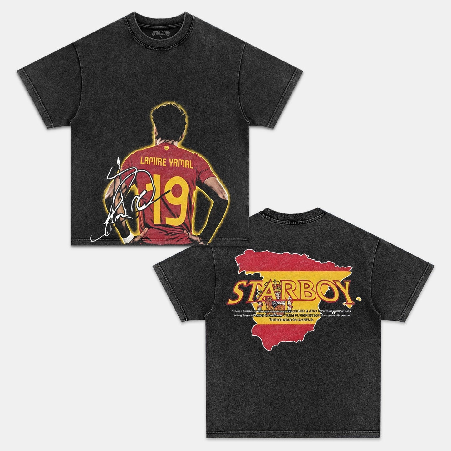 LAMINE YAMAL TEE Style004 - clothing by TeeHivey.com (Image 4)