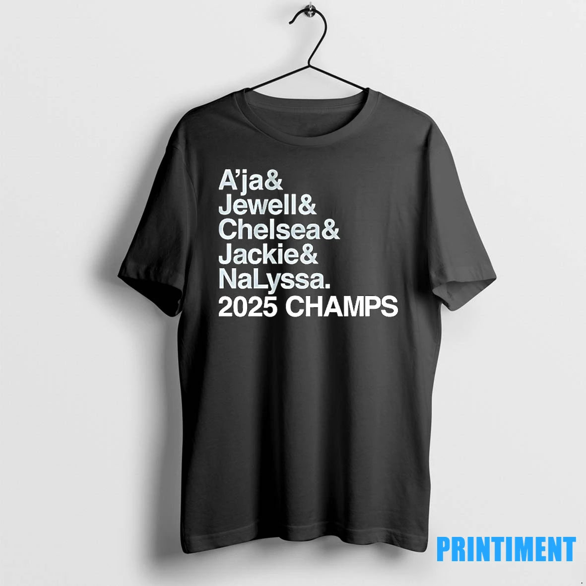 Las Vegas Aces Aja And Jewell And Chelsea And Jackie And Nalyssa 2025 Champs Tshirts - clothing by TeeHivey.com