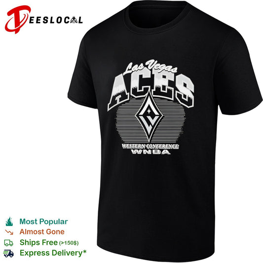 Las Vegas Aces Western Conference WNBA Logo shirt