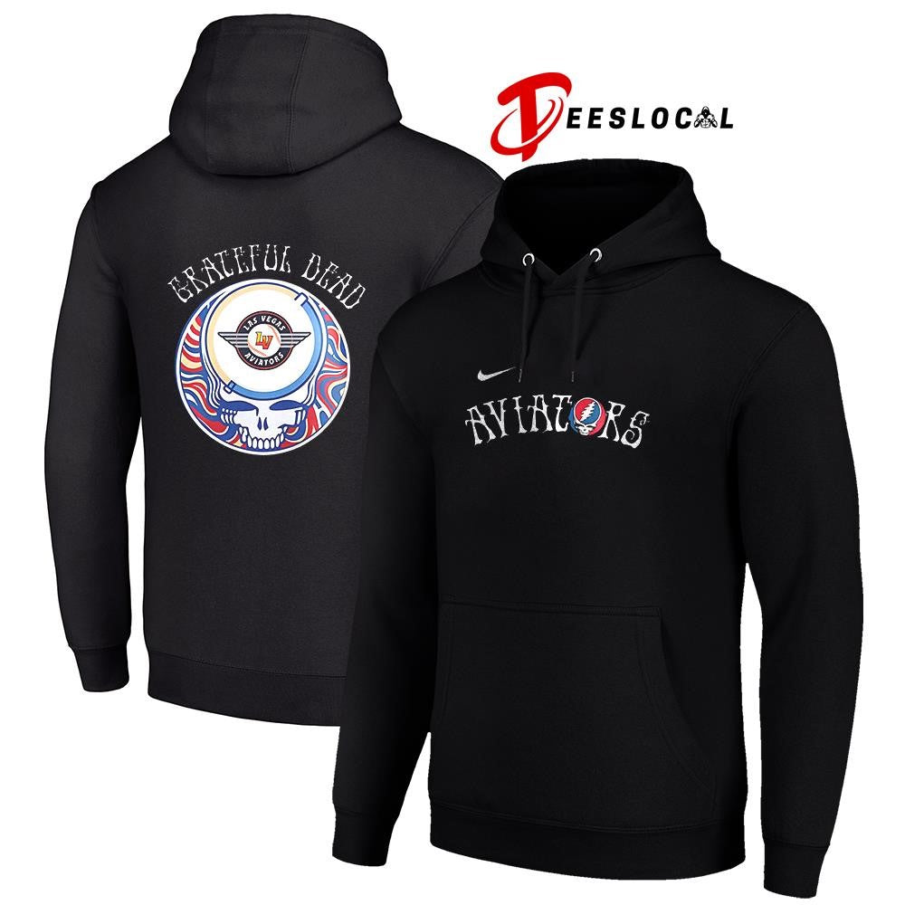 Las Vegas Aviators x Grateful Dead Triple A logo shirt