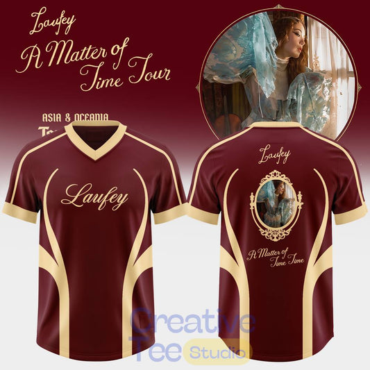Laufey A Matter of Time AUS & NZ Tour 2026 Exclusive Football Jersey