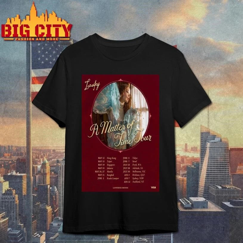 Laufey Land A Matter Of Time Tour 2026 Poster Shirt