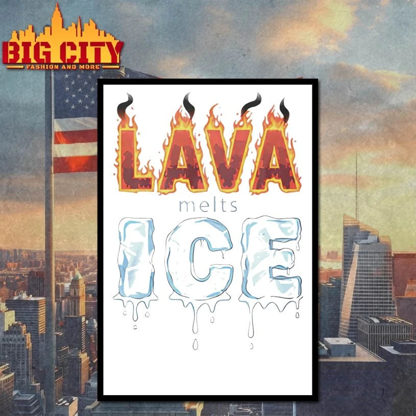 Lava Melts ICE t-shirt