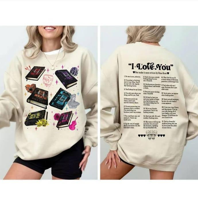 Legacy of Gods T-shirt, The Heathens Sweatshirt, God of Malice Hoodie, Dark Romance Products, Smut Tee, Spicy Book Sweater, I Love You Quote T-shirt