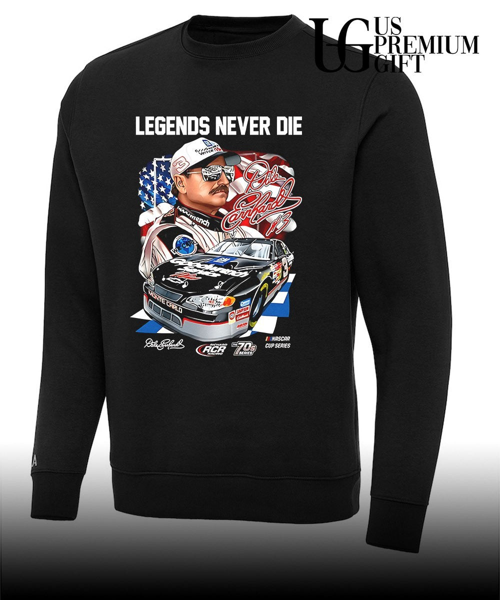 Legends Never Die Dale Earnhardt Richard Childress Racing shirt