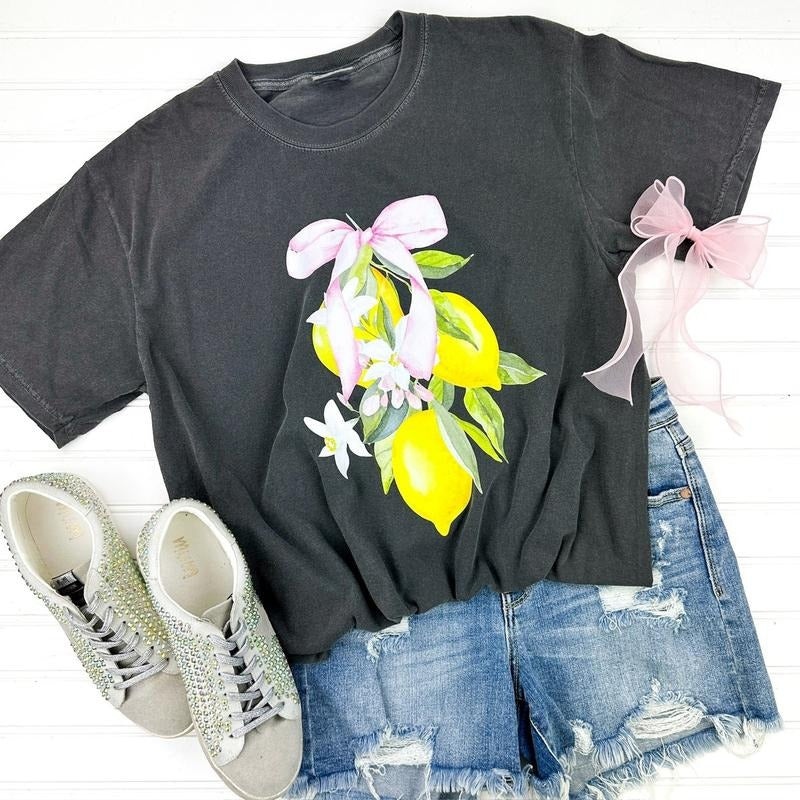Lemon Coquette Comfort Colors T-Shirt