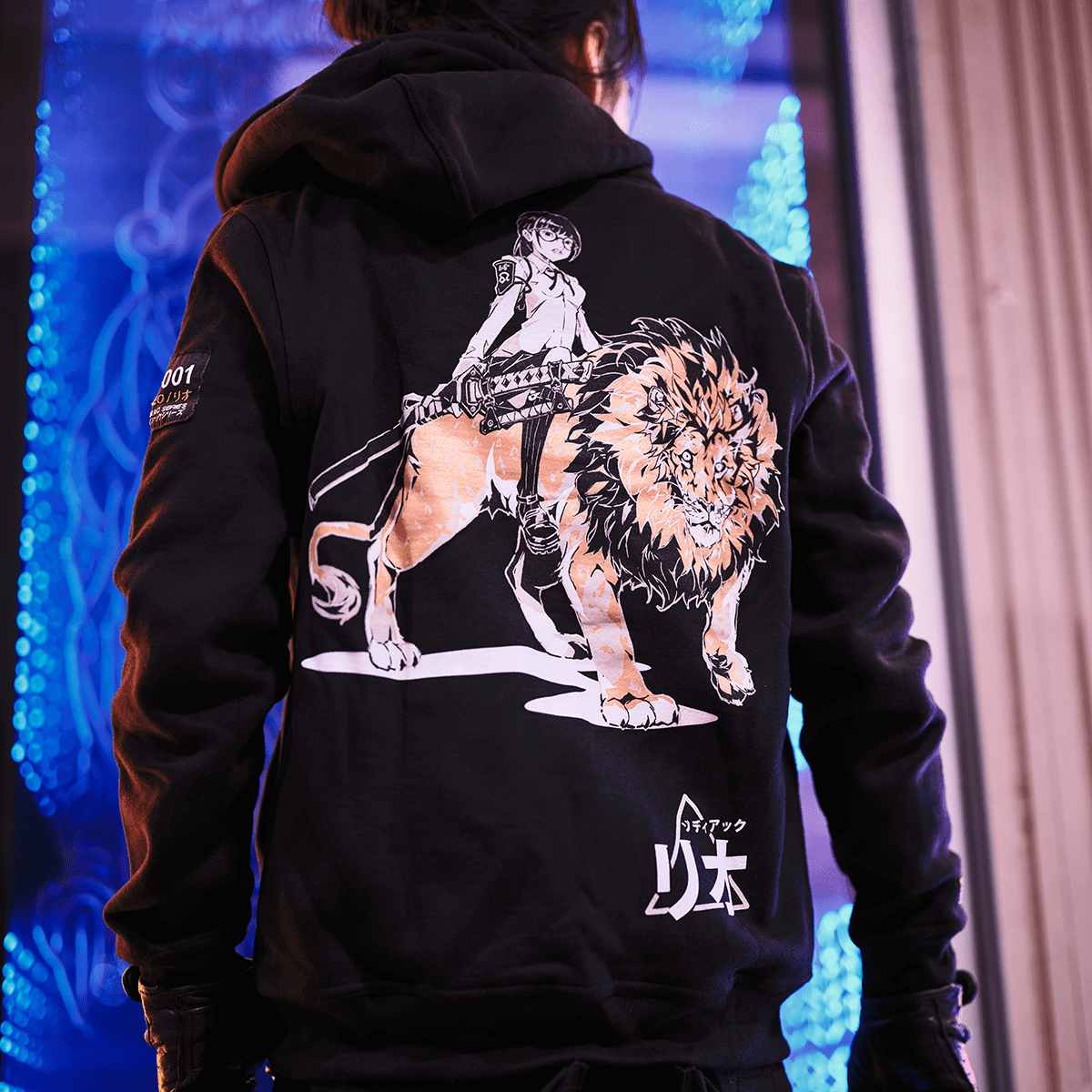 Leo Hoodie - clothing by TeeHivey.com (Image 3)