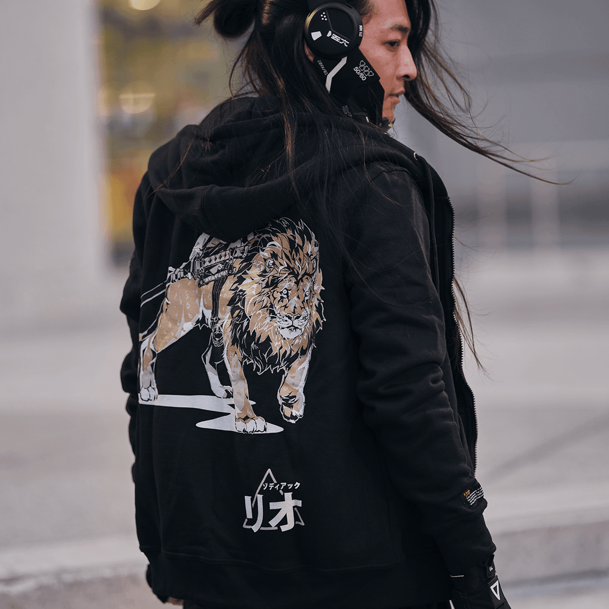 Leo Hoodie - clothing by TeeHivey.com (Image 4)