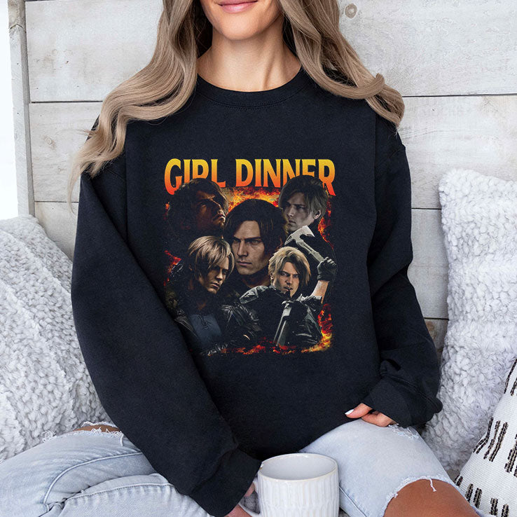 Leon Kennedy Girl Dinner T Shirt